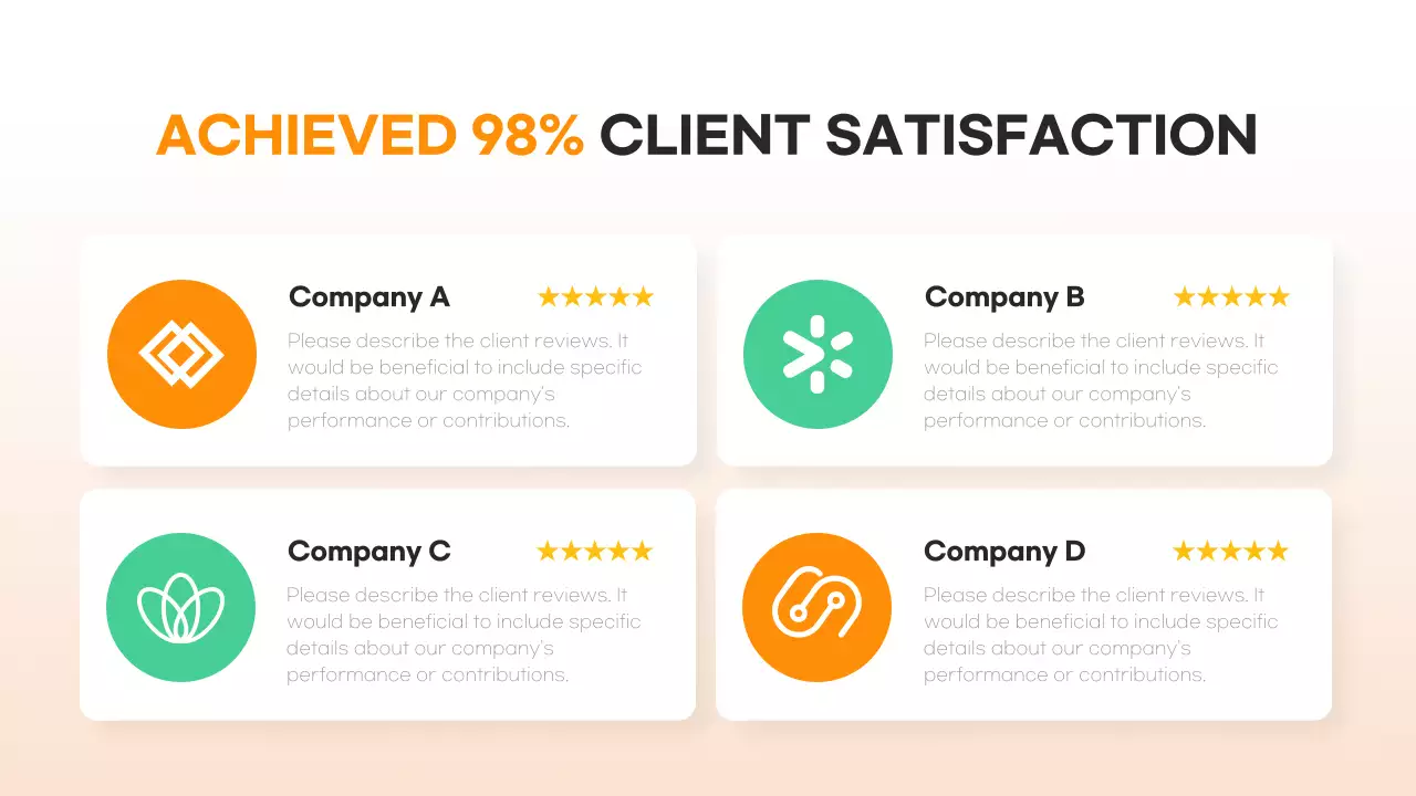 초록색 포인트의 심플한 마케팅 회사소개서