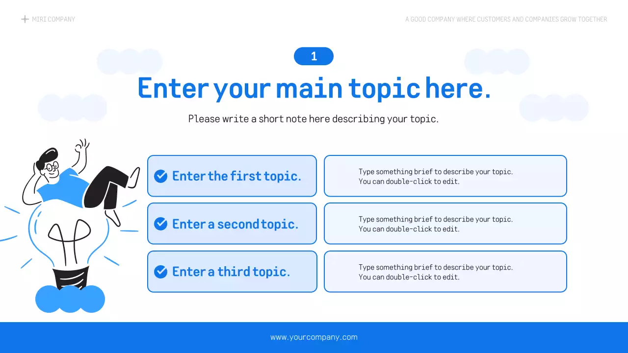 Blue Modern Business Plan Presentation