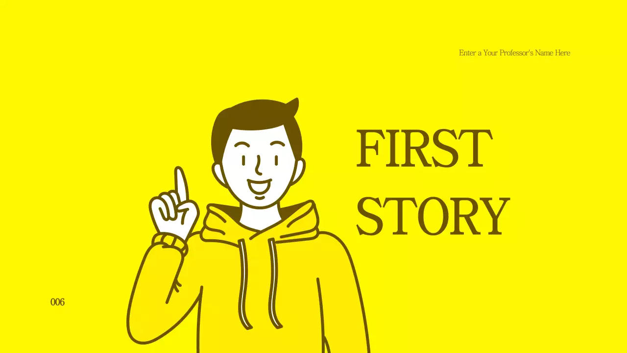 Clean character illustration tutorial in yellow and brown