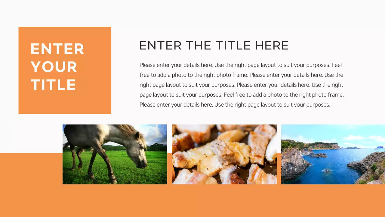 Orange Modern Guide Presentation