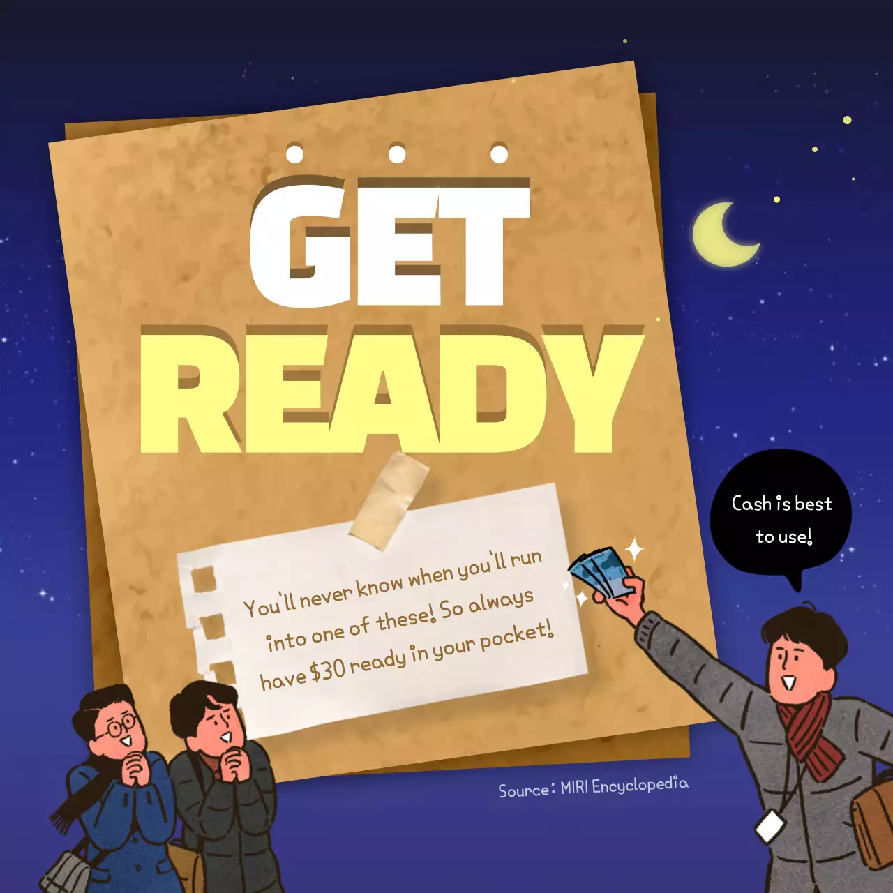 Blue Retro Snack Promotion Instagram Carousel