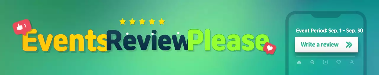 Spanduk Promosi Acara Modern Hijau