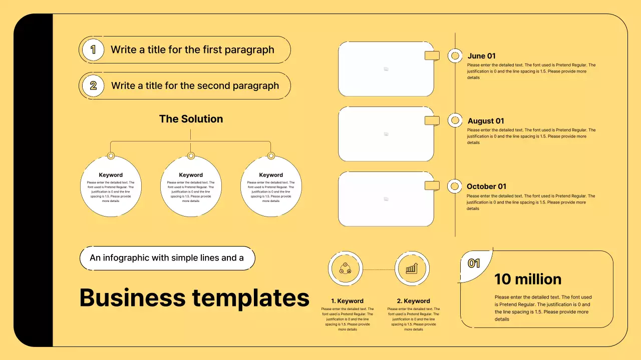 Yellow Modern Business Plan Presentation