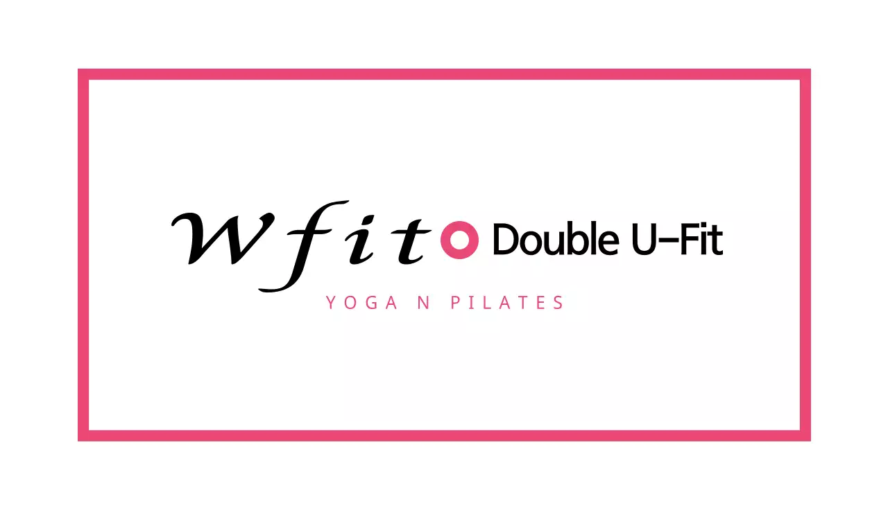 Pink Minimal Fitness Business Card