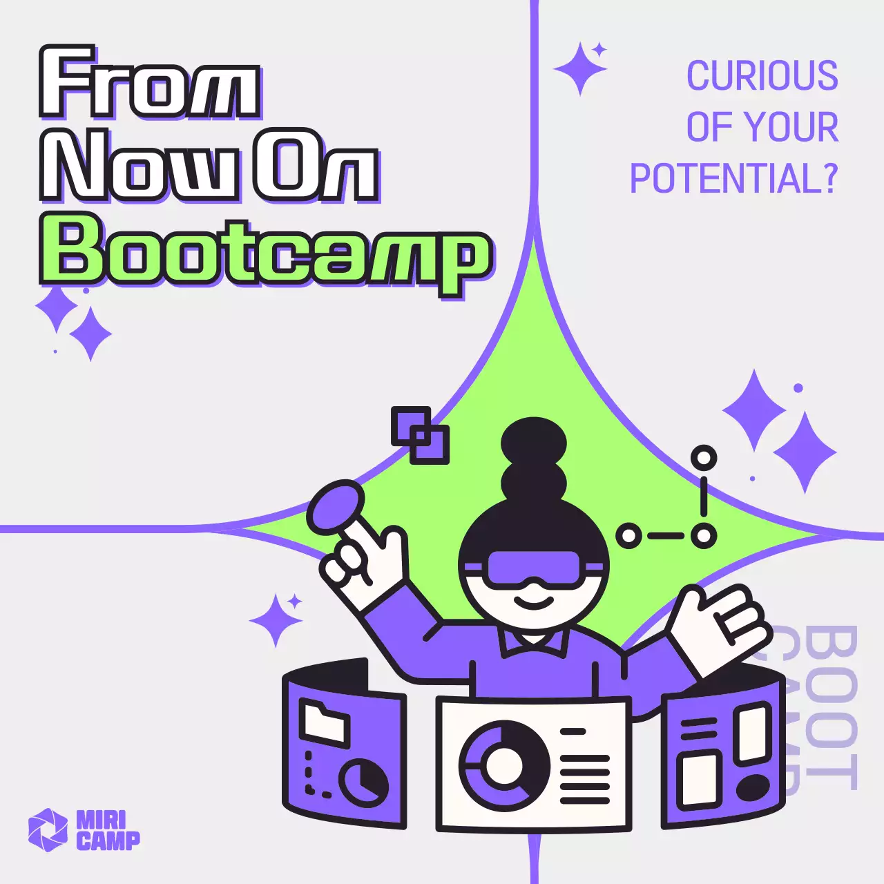 그린 모던 부트캠프 프로모션 인스타그램 캐러셀