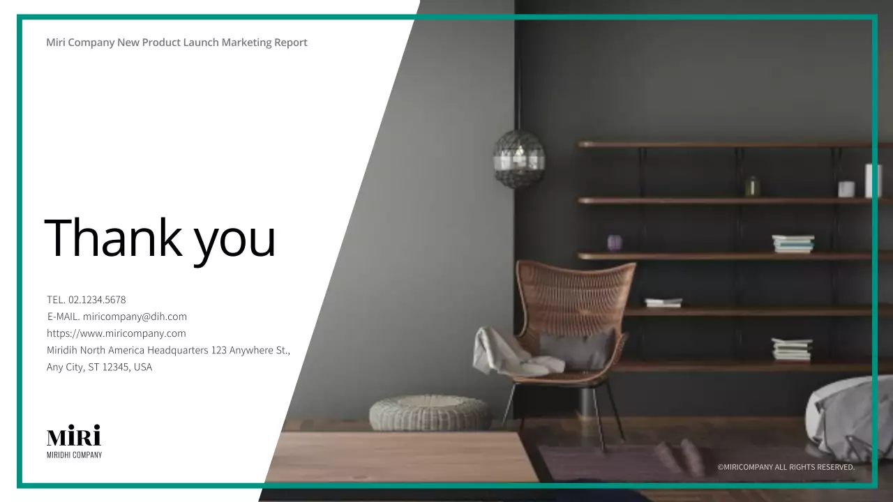 Dark Green Furniture Online Marketing Plan