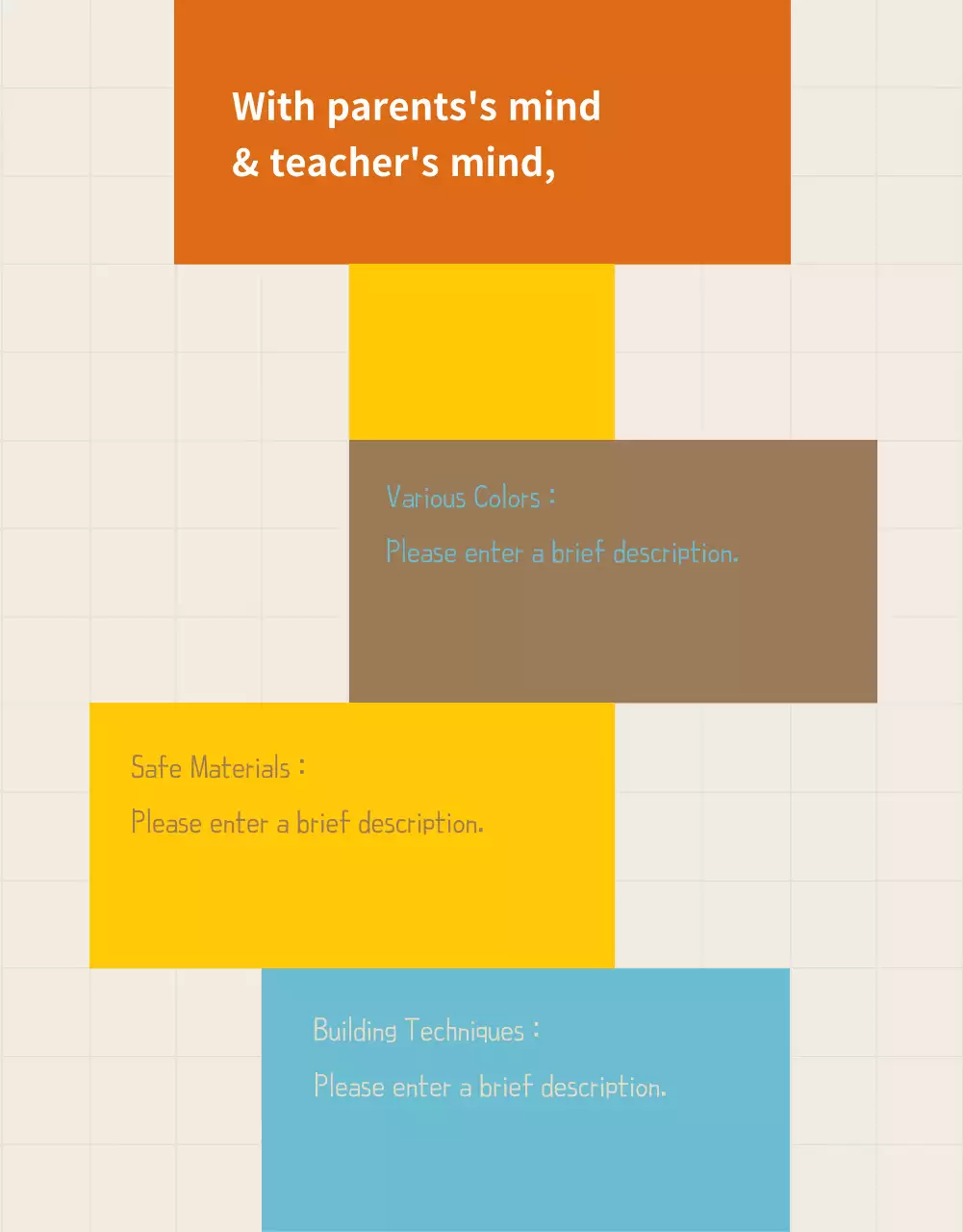 Orange Modern Educational Promotion Poster