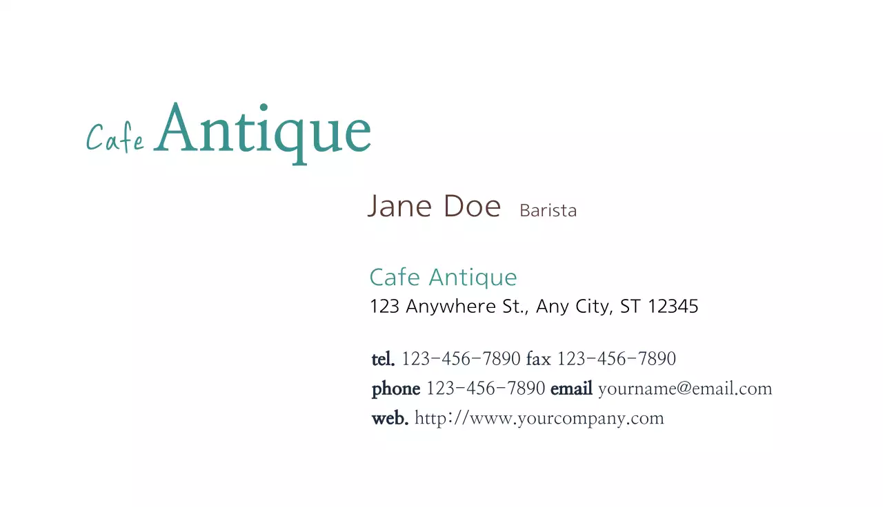 Café Antique