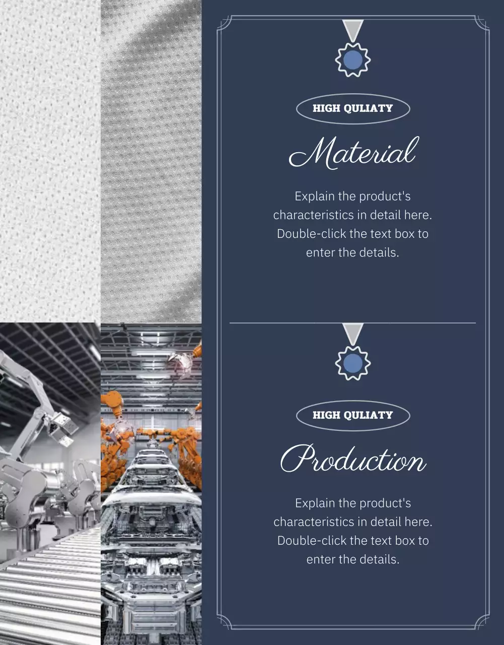 Purple and gray bedding detail page