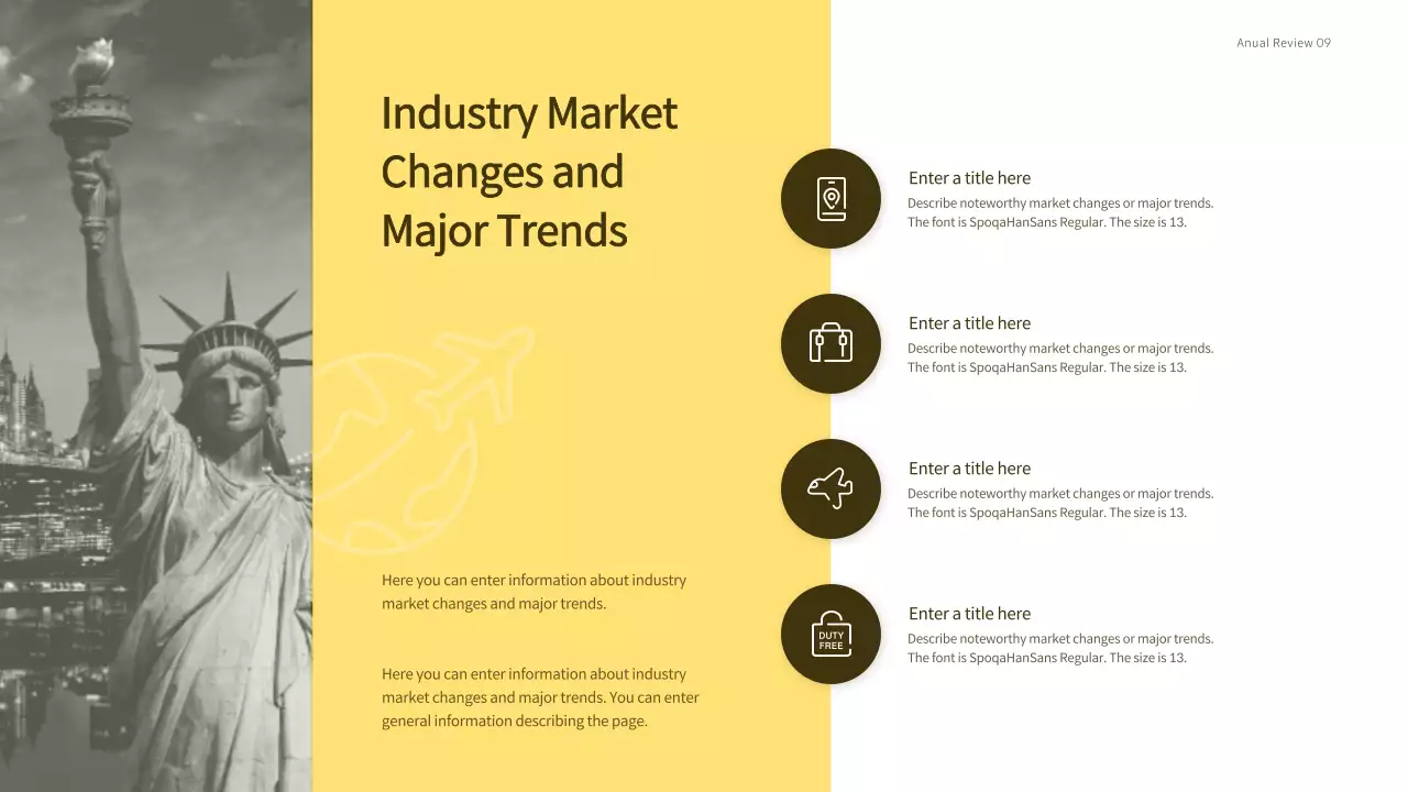 Yellow Modern Sales Report Presentation