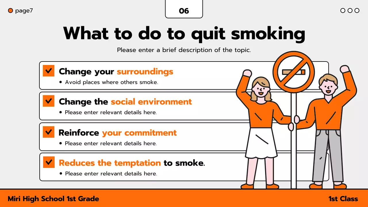 Hướng dẫn hút thuốc Orange Simple