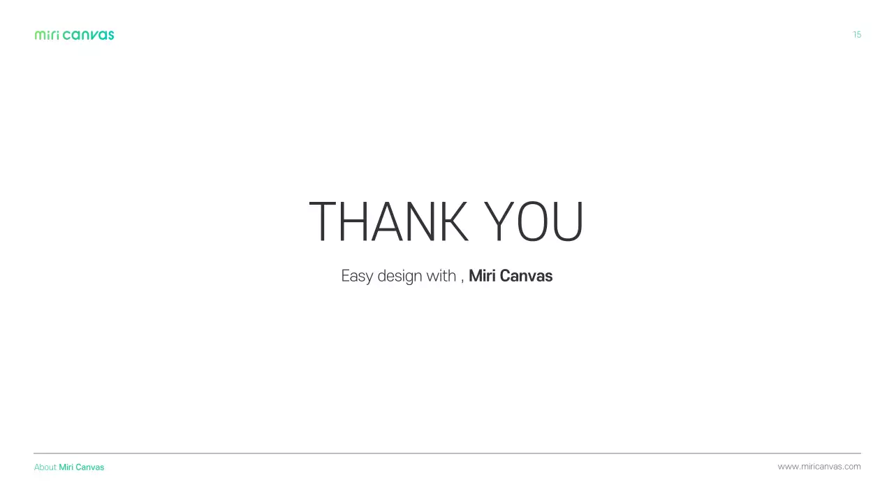 Mint Modern Design Promotion Presentation