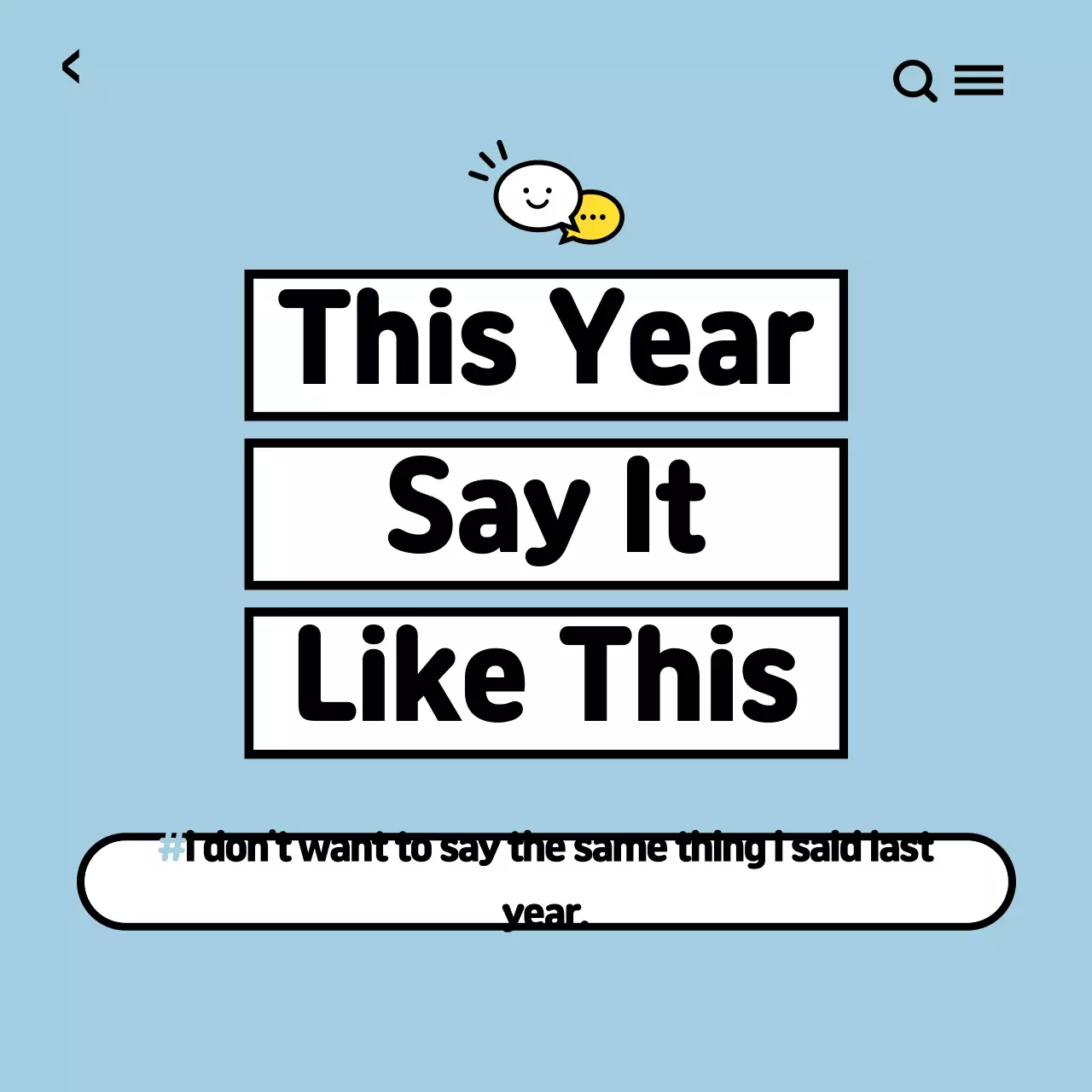 Yellow Comic New Year Greetings Instagram Carousel