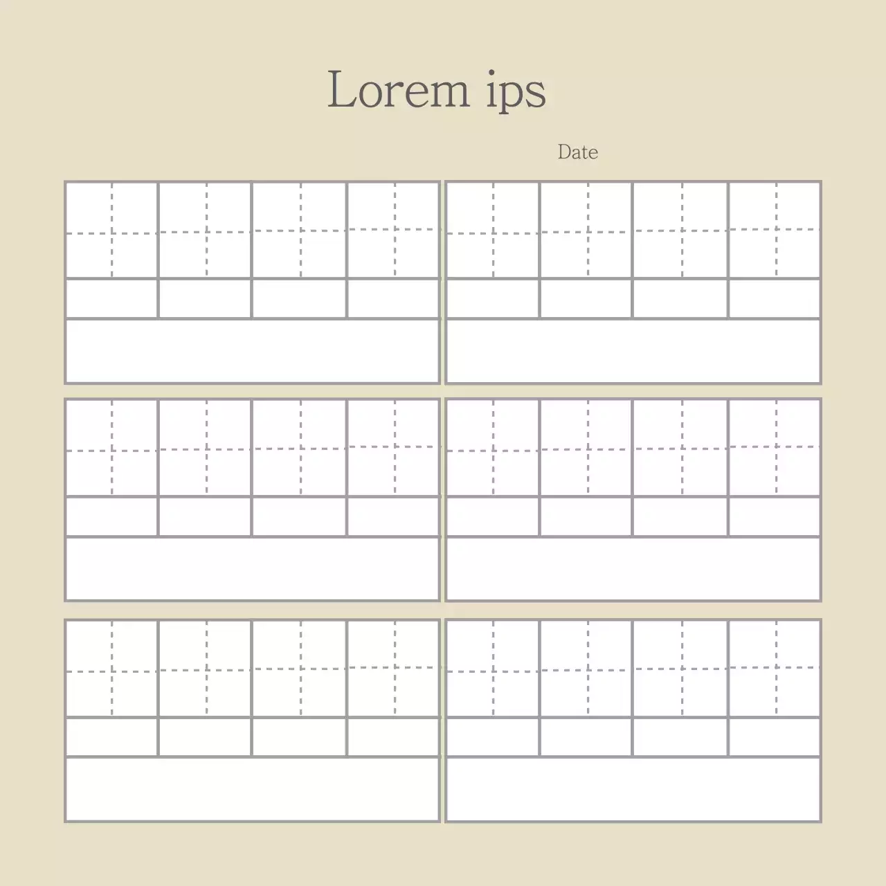 Buku Kata-kata Kanji Sederhana Garis Krem