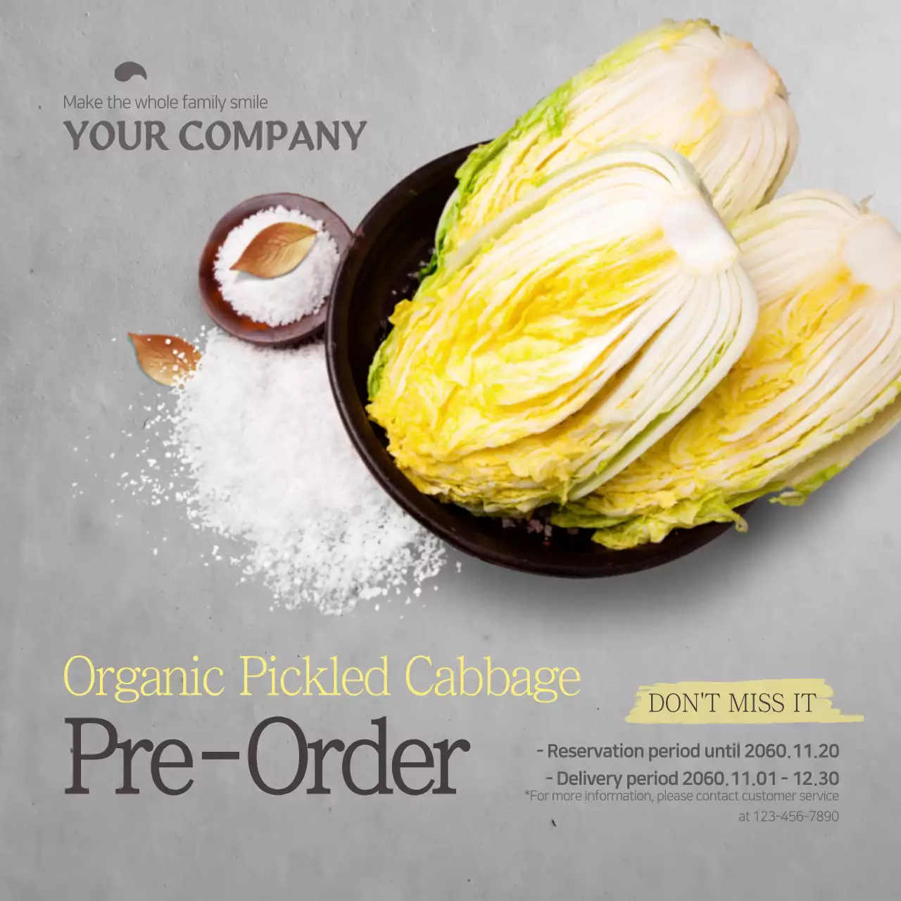 Green Modern Food Promotion Instagram Post