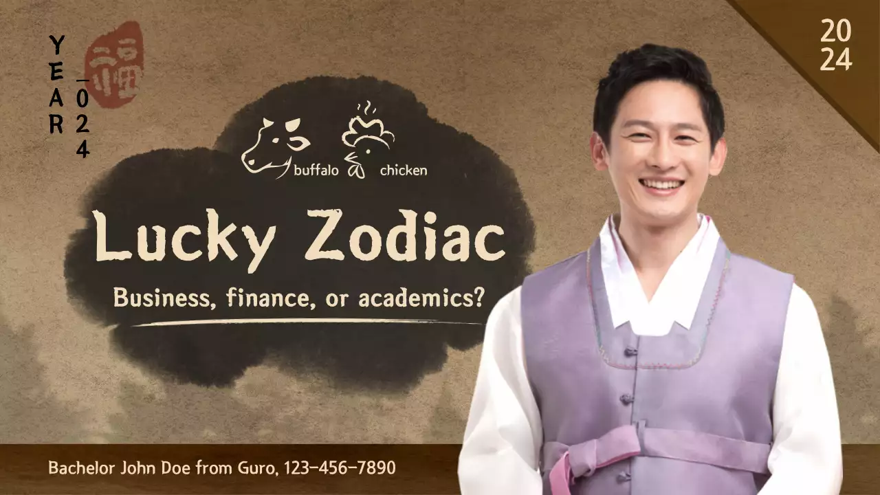 Brown Traditional Zodiac Guide YouTube Thumbnail