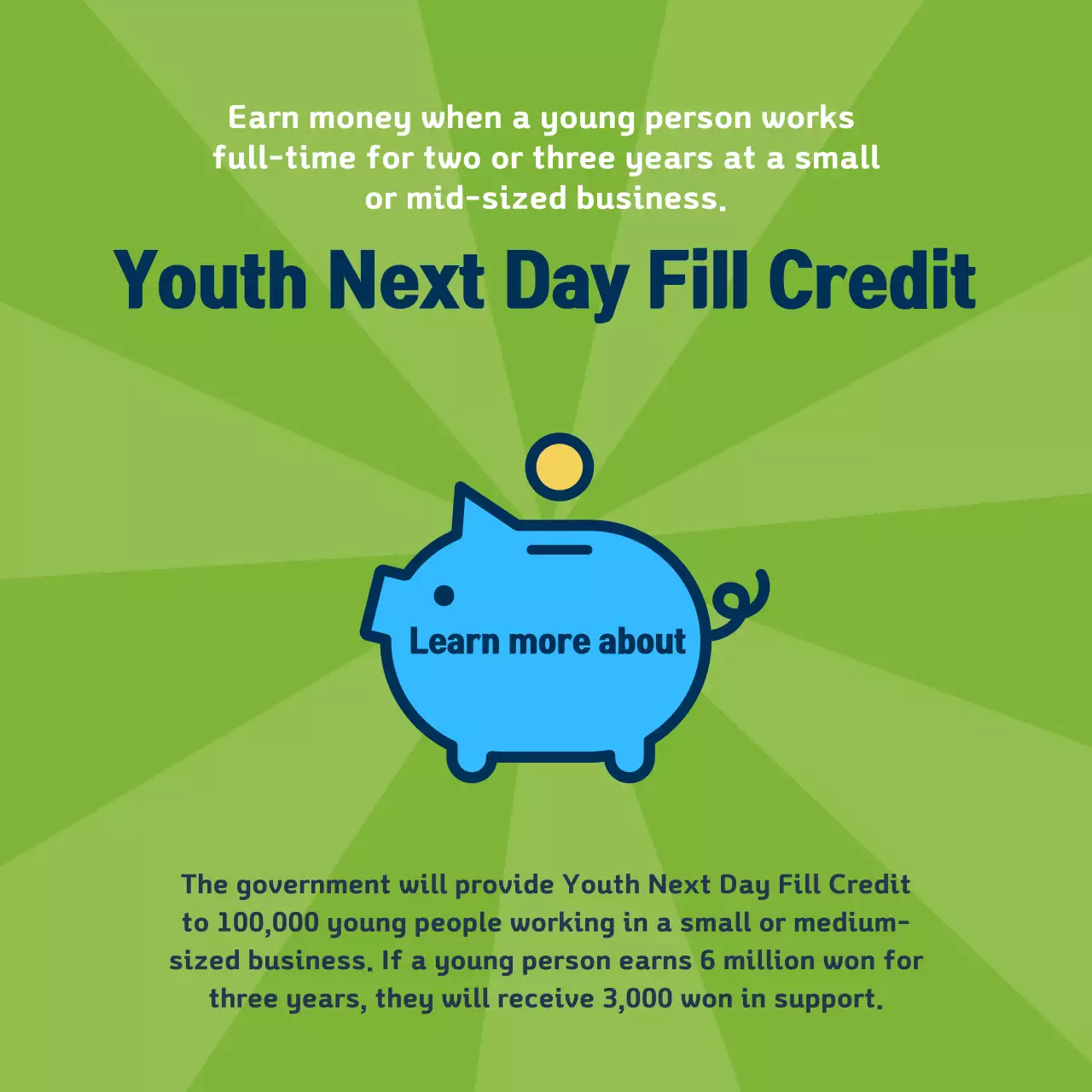 Blue Comic Business Announcement Instagram Carousel