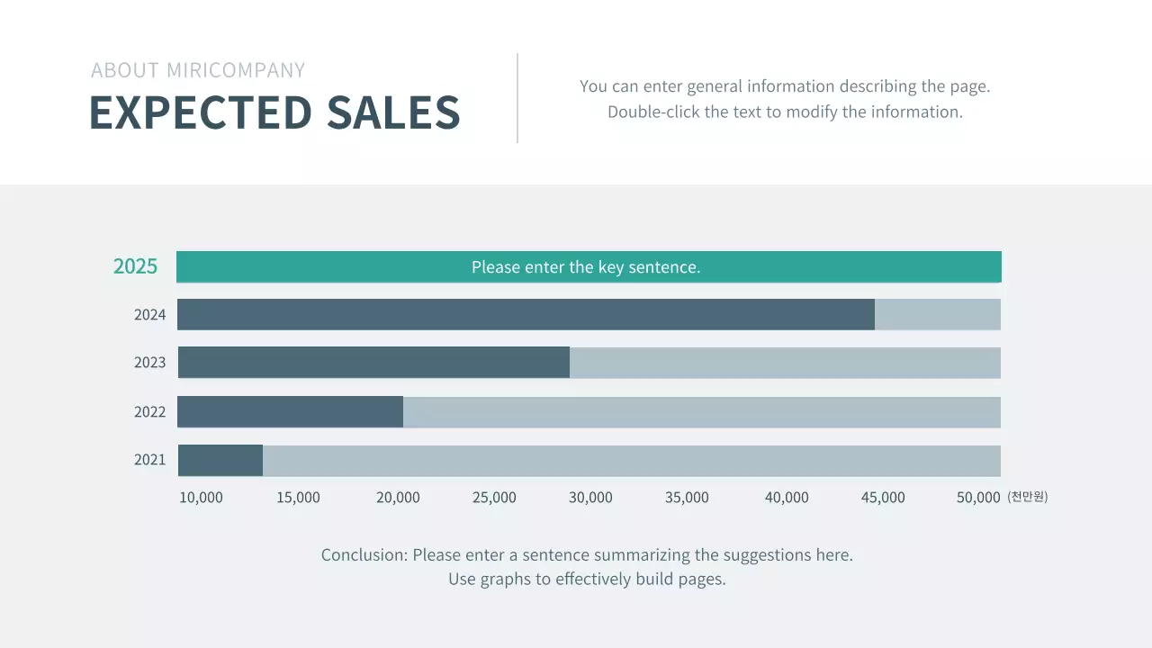 Corporate business plan presentation in navy blue