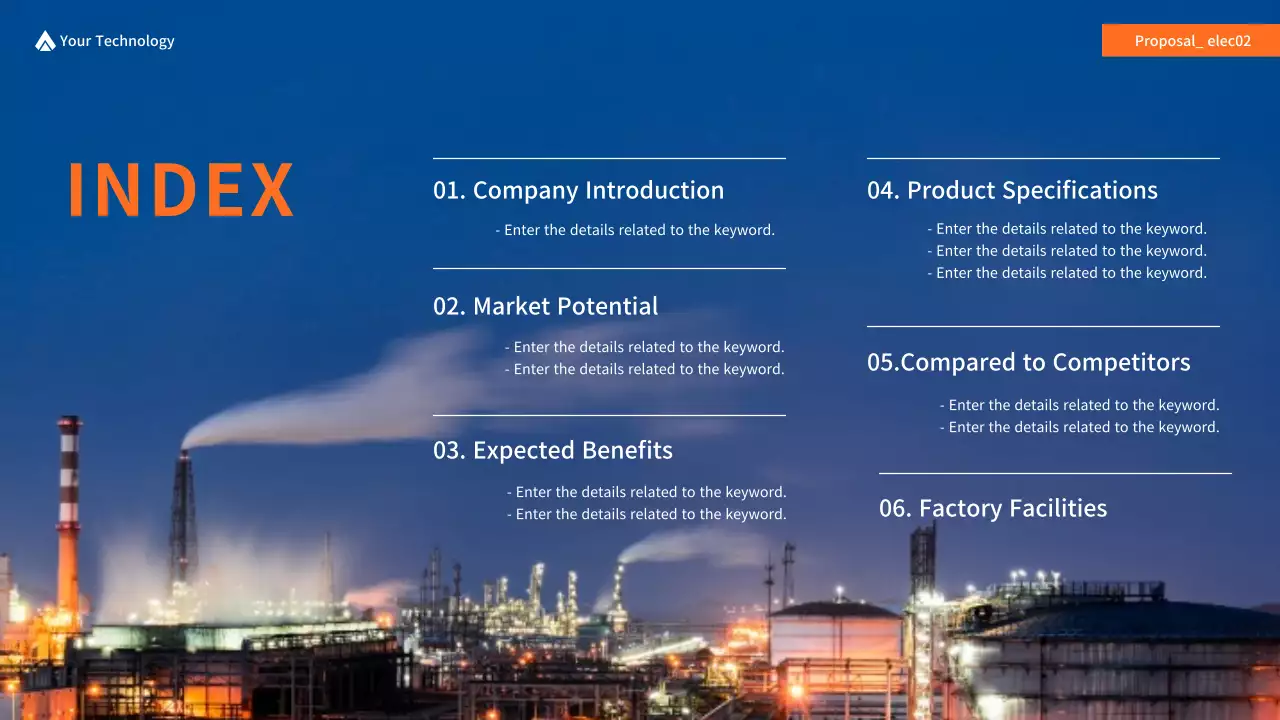 Blue Modern Tech Proposal Presentation