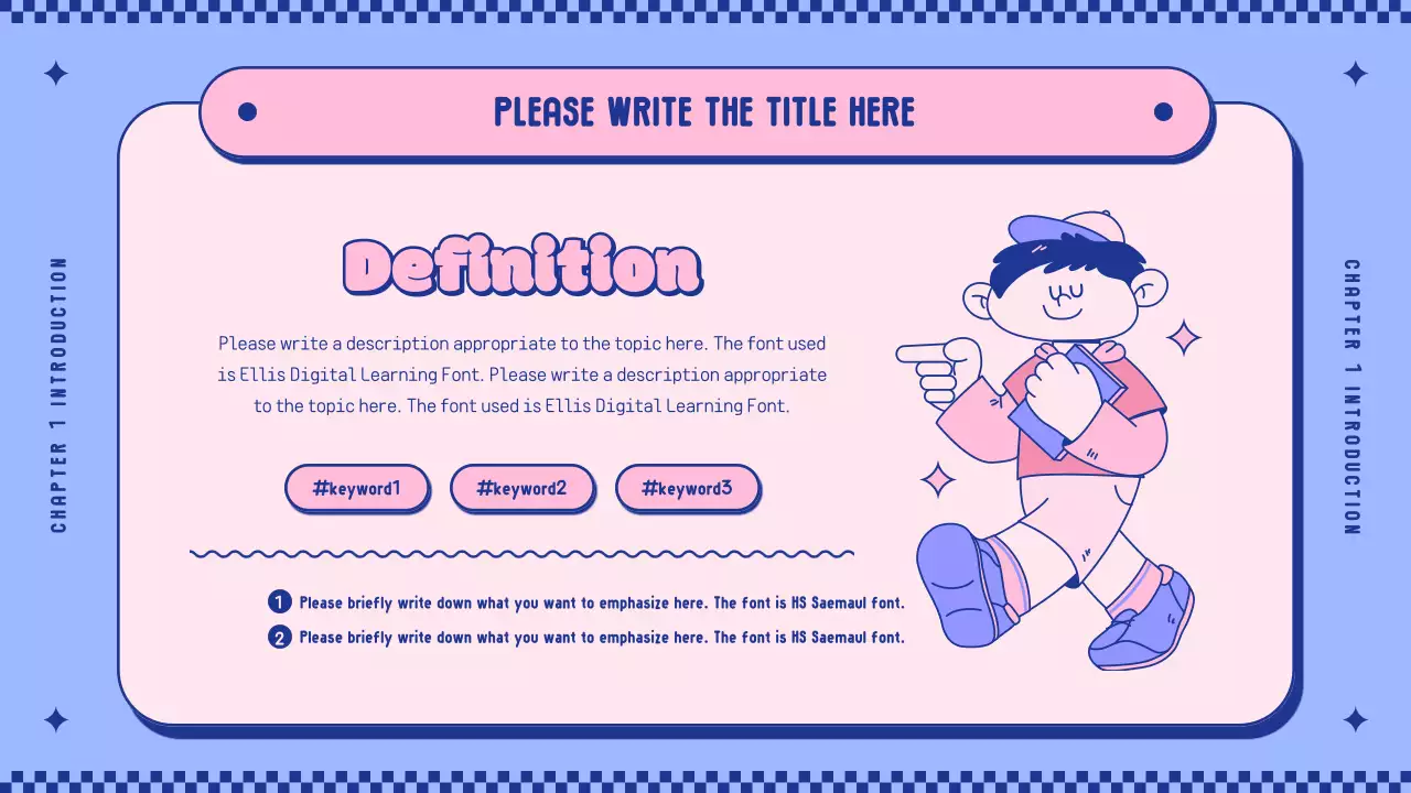 Pink Playful Template Presentation