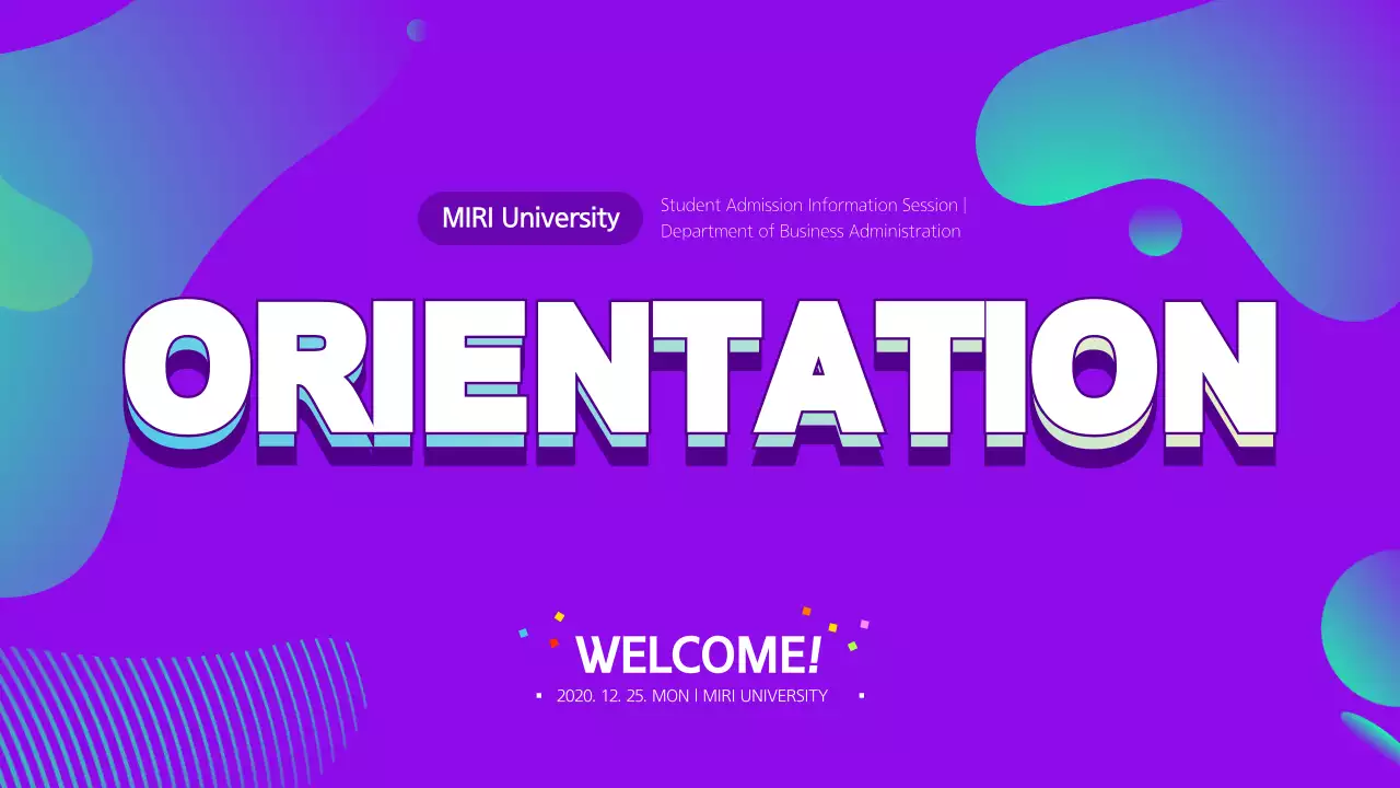 Purple Modern University Guide Presentation