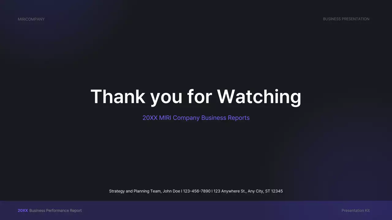 Purple, three-dimensional UI concept business presentation kit