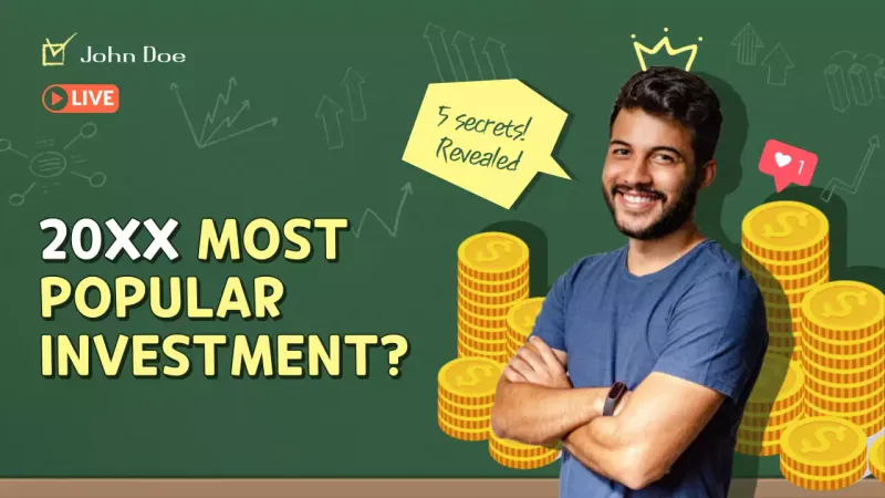 Green Trendy Investment Promotion YouTube Thumbnail