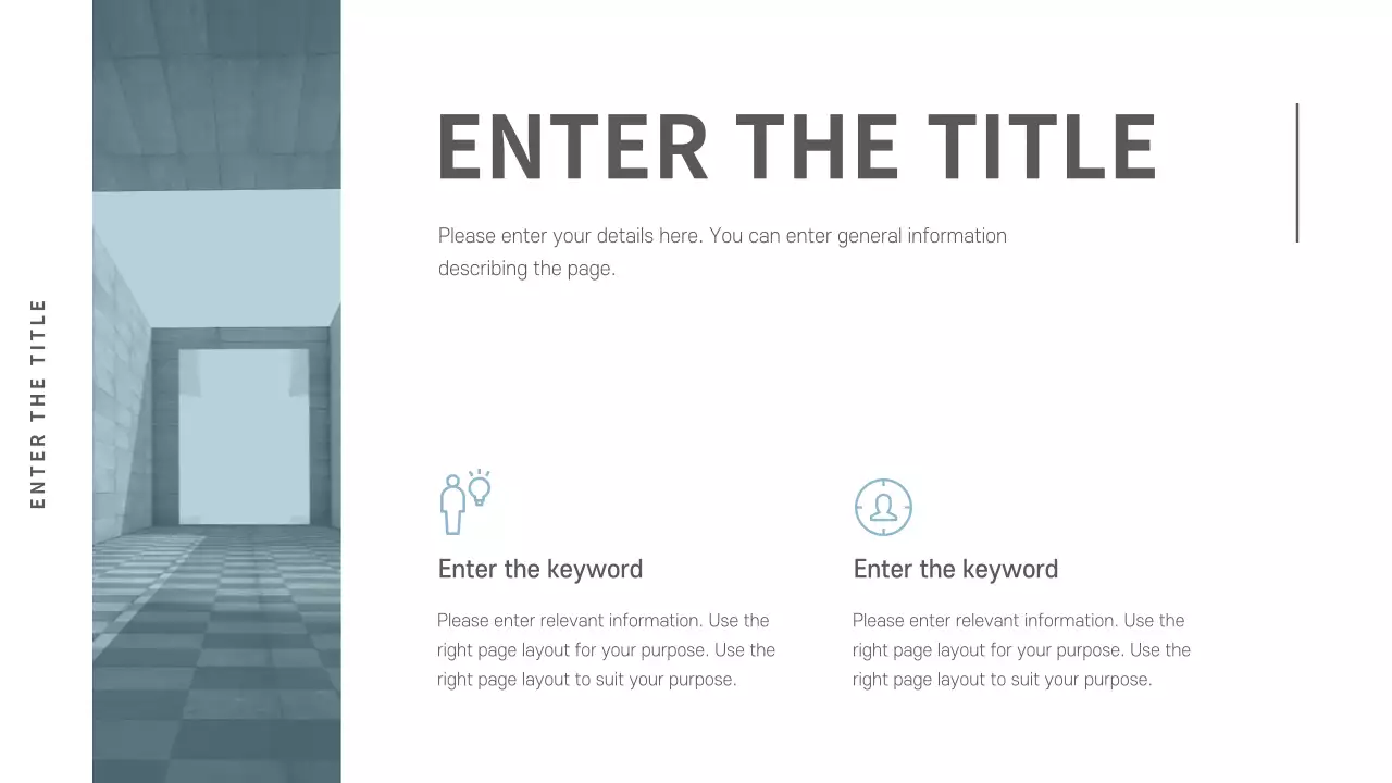 Blue Modern Project Guide Presentation