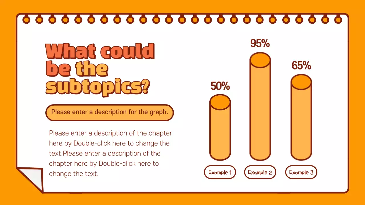 Orange Retro School Guide Presentation