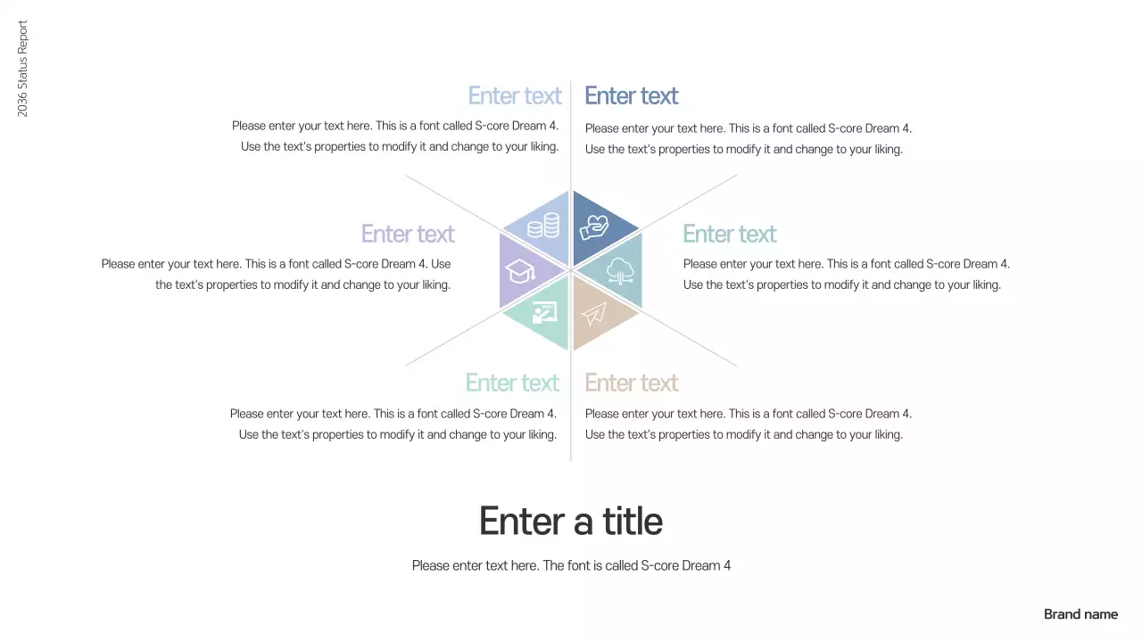 Black Modern Business Report Presentation