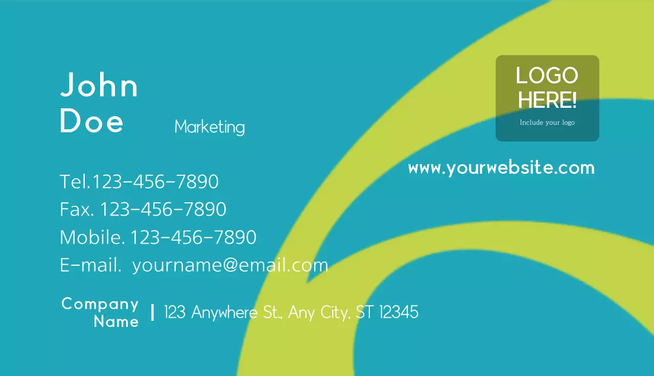 Sales company business cards