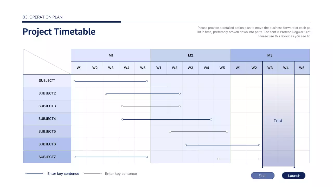 A clean, blue, new business plan