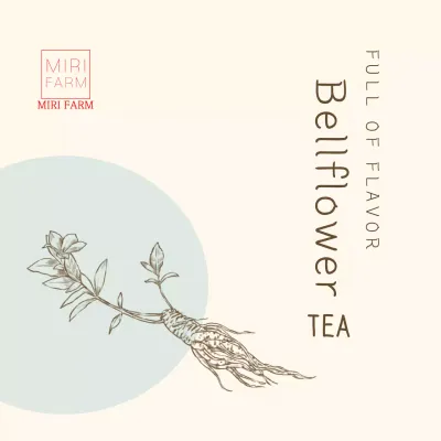 Beige Botanical Tea Promotion Instagram Post
