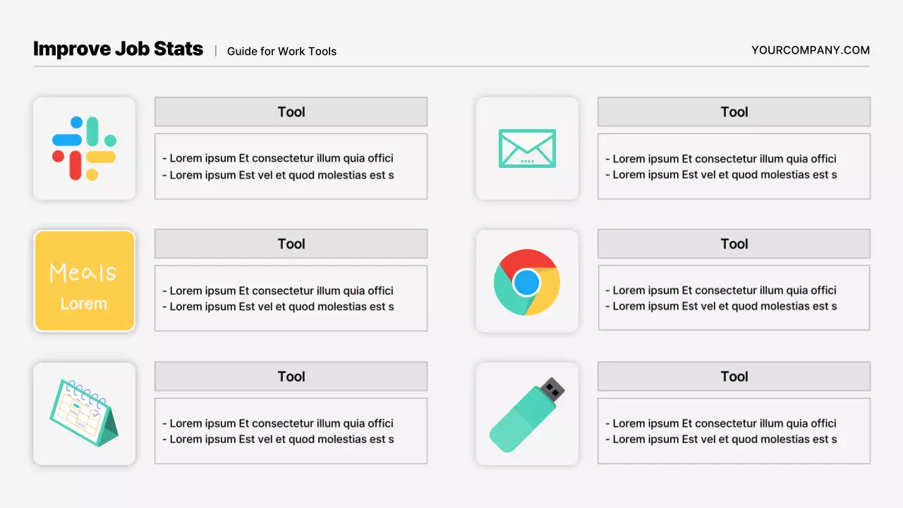 Grey Minimal Company Guide Presentation
