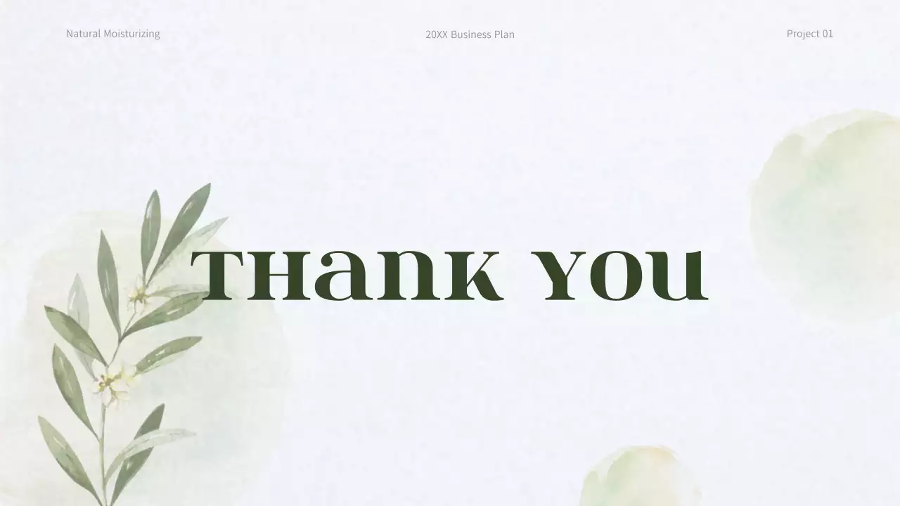 Green Clean Cosmetics Business Presentation