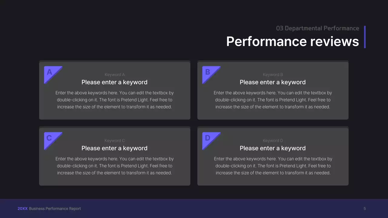 Bộ thuyết trình kinh doanh khái niệm giao diện người dùng ba chiều màu tím