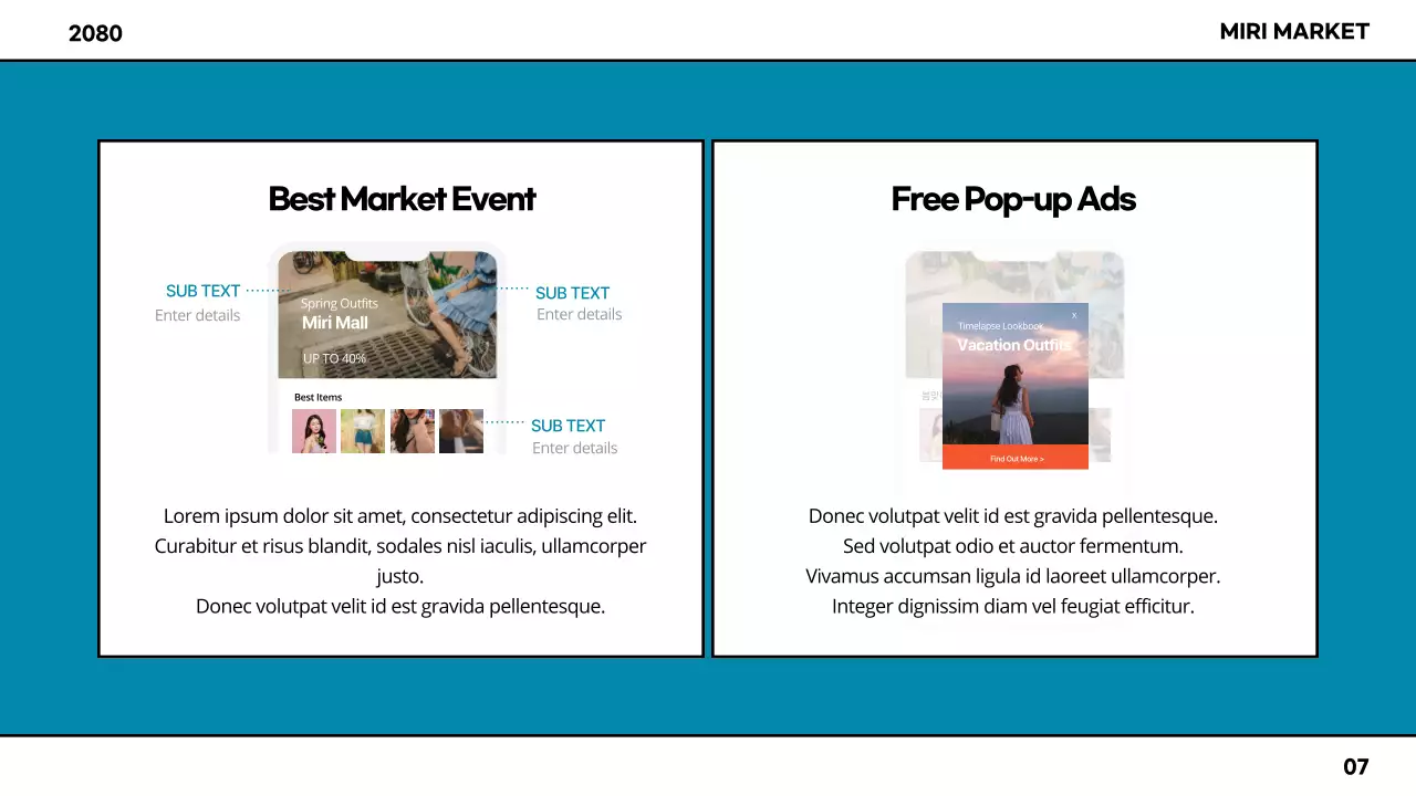 A guide to getting into the market with colorful shapes