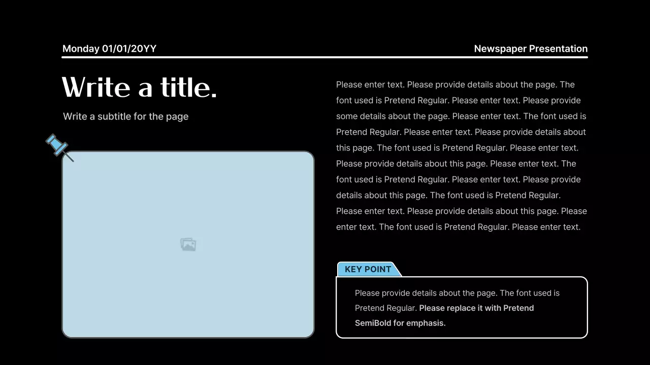 Black Modern Guide Presentation