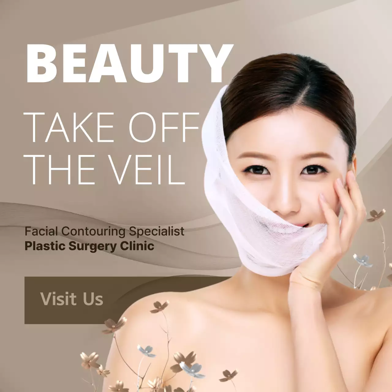 Beige Modern Beauty Promotion Instagram Post