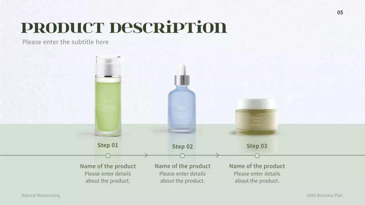Green Clean Cosmetics Business Presentation
