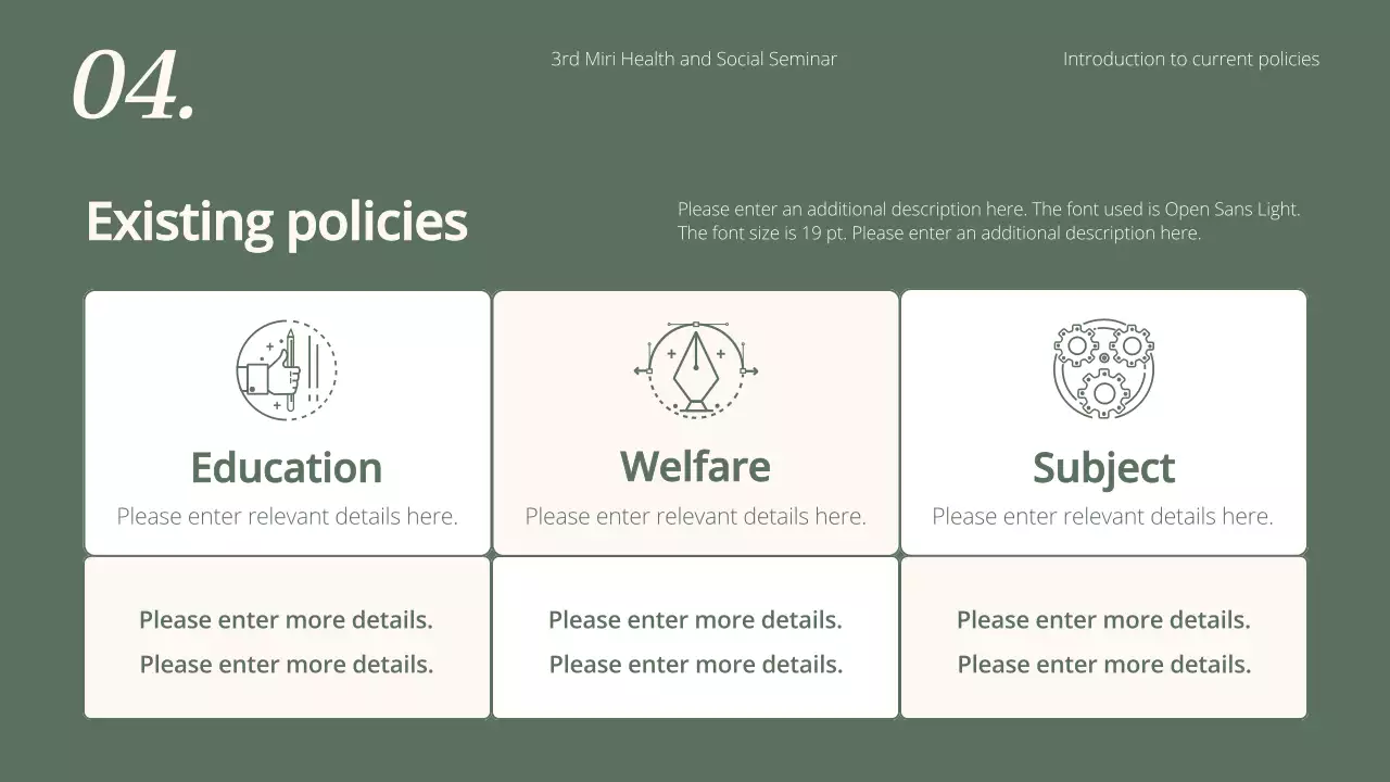 Green Professional Demographic Seminar Presentation