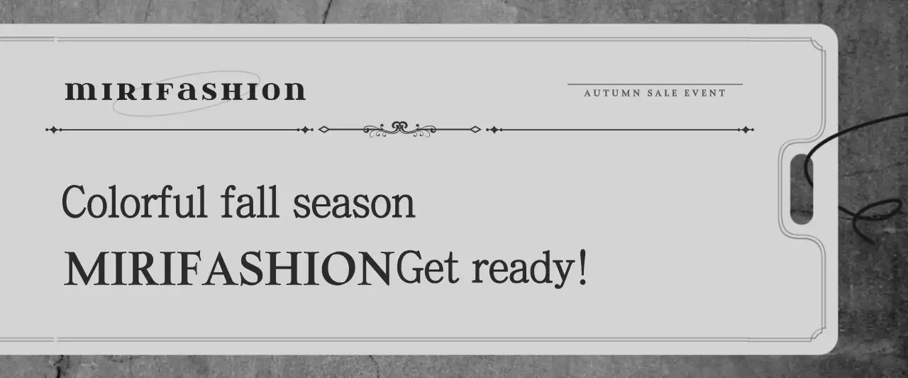 Grey Elegant Fashion Promotion Banner