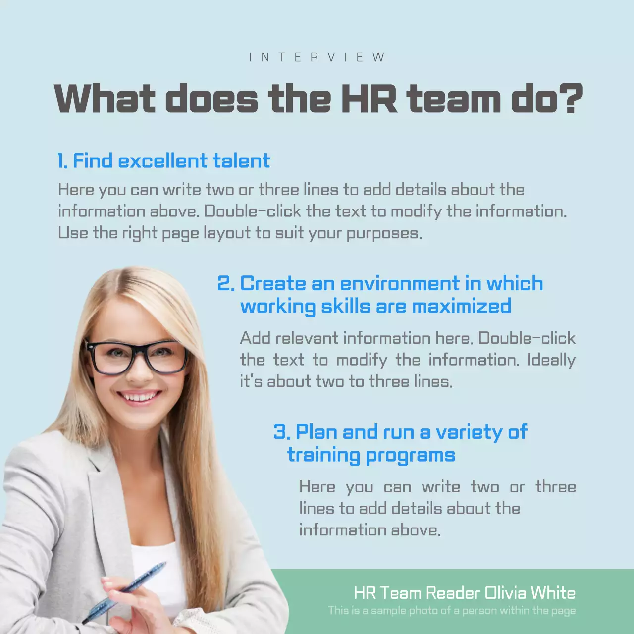 Learn about our illustration-driven HR team Job Description Interview Core Competencies CardNews