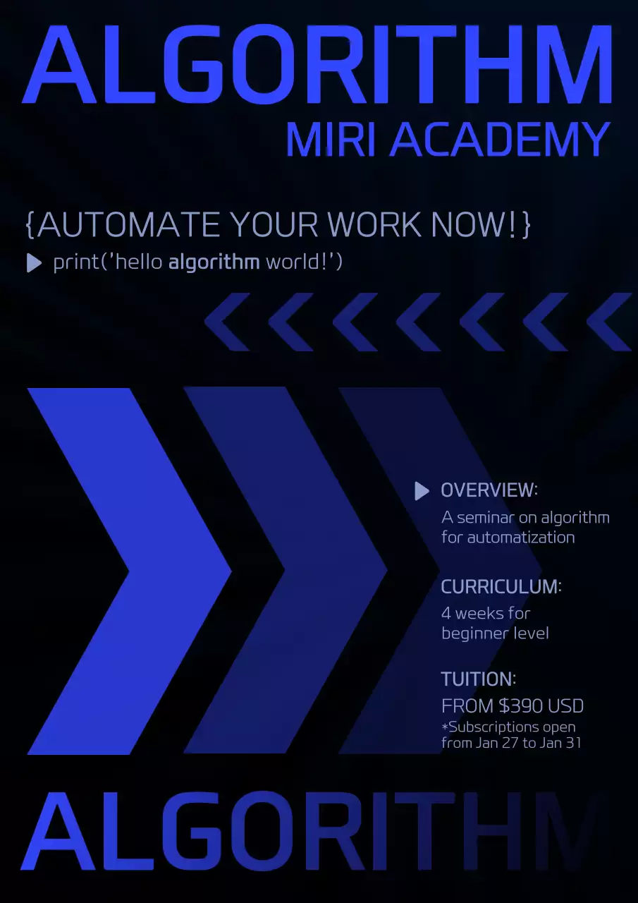 Blue Arrow Concepts in Algorithms Course Roundup