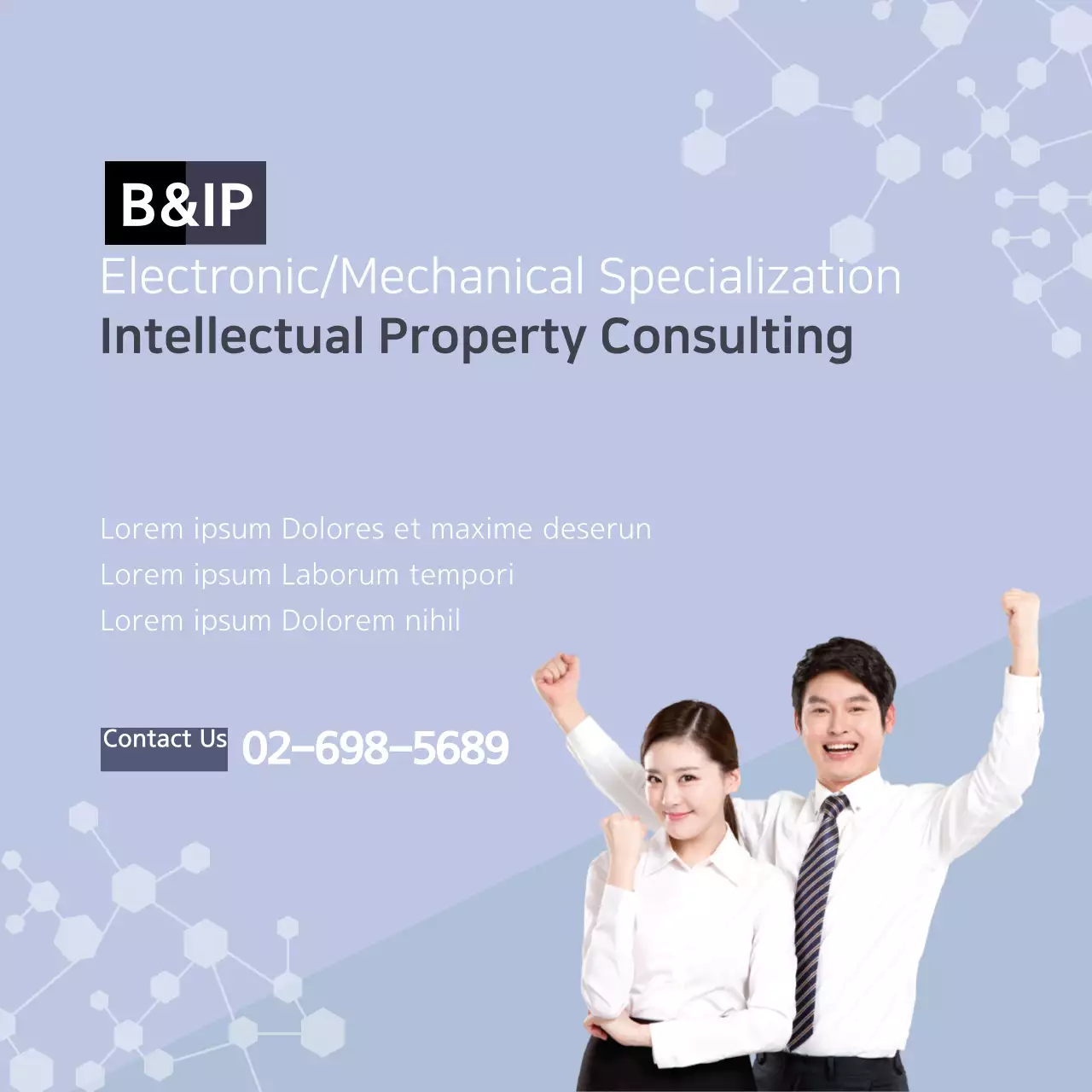 Blue Professional Consulting Promotion Banner