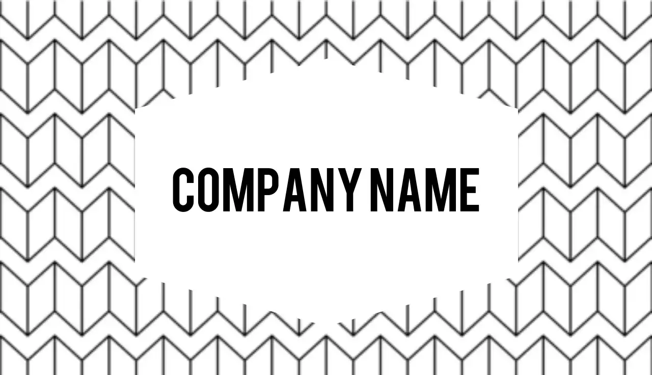 Black Minimal Business Card