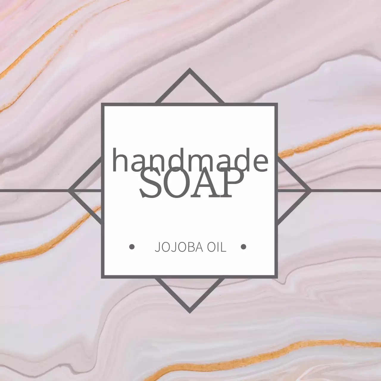 Label sabun buatan tangan