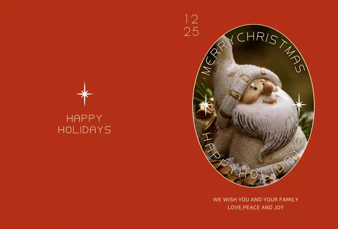 Ảnh Giáng sinh màu đỏ Bưu thiếp Giáng sinh