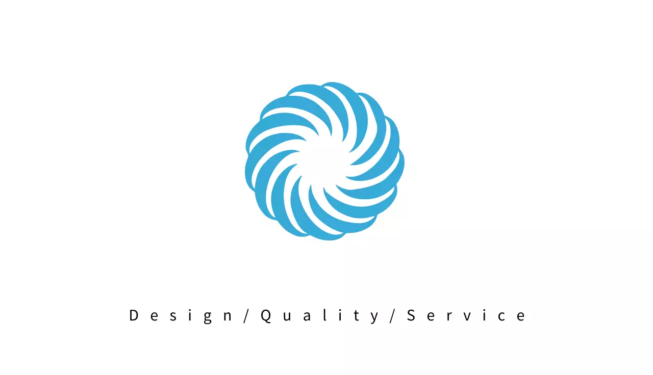 Blue Modern Business Card