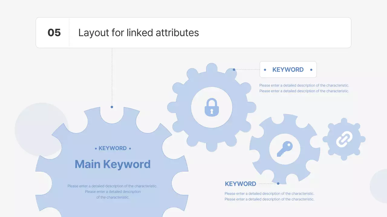 블루 모던 비즈니스 프레젠테이션